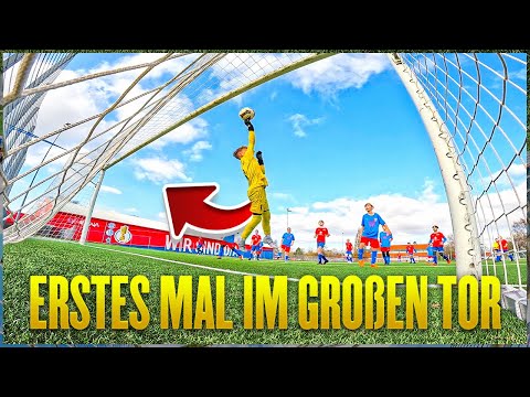 My FIRST TIME in the BIG GOAL 😱🔥 At 11 in the U14?!