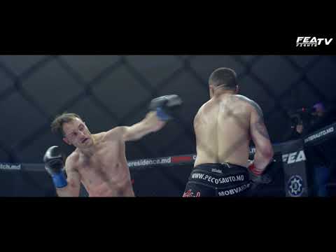 Vitalie Matei vs Stanislav Kazantsev. Lightweight final fight in slow motion.  FEA RESET.