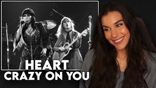 CRAZY FOR THE WILSON SISTERS! First Time Reaction to Heart - &quot;Crazy On You&quot;