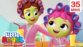 Download lagu Senangnya Meluangkan Waktu Bersama Ibu! | Lagu Sayang Ibu | Little Angel Bahasa Indonesia mp3