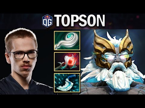 OG.TOPSON ZEUS WITH MALEVOLENCE - DOTA 2 7.27 GAMEPLAY