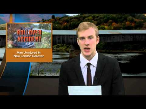 Man Uninjured in New London Rollover - YCN News 12.7.15