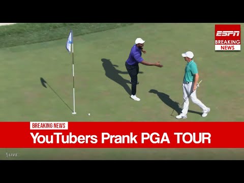 We Pranked A Professional Golf Tournament!
