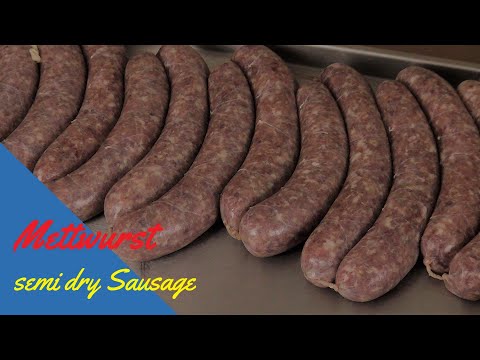 German Mettwurst semi dry How To Video LittleGasthaus TheGermanSausageMaker