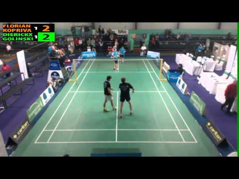 R16 - MD - P.Florian/O.Kopriva vs M.Dierickx/F.Golinski - 2012 Carlton Irish Open