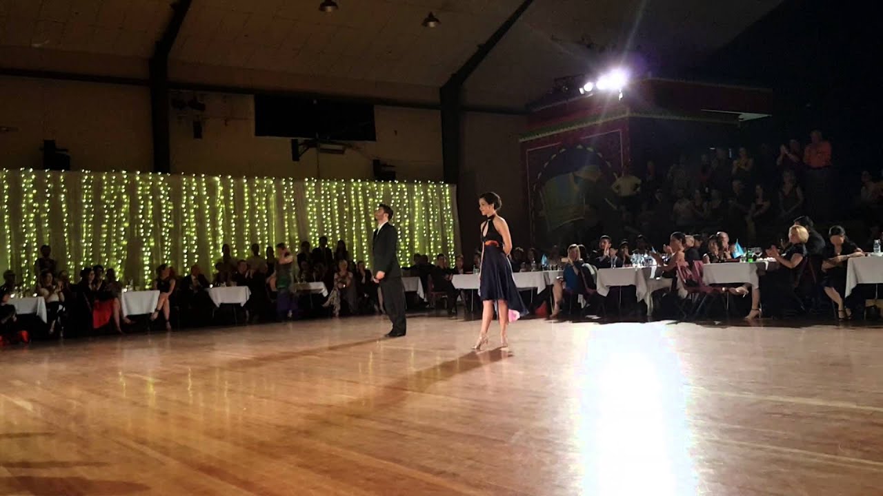 Sebastian Arrua & Marcela Ospina, NZTF 2015. Fuimos/Orchestra O. Pugliese