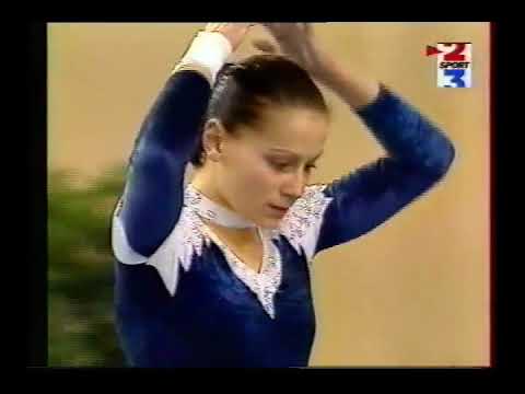 Karine BOUCHER (FRA) tumbling - 1997 Europeans Eindhoven