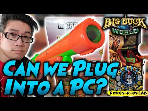 Big Buck World Arcade 1Up - Can We Plug It Into a PC? Unboxing & First Thoughts w/ Kio Diekin