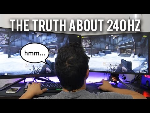 Does 240 Hz actually give you an advantage?