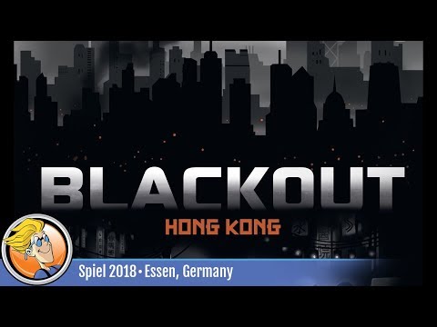 Blackout: Hong Kong — game overview at SPIEL '18