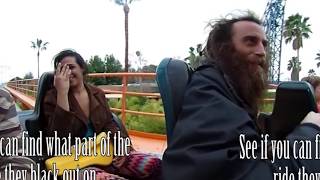 360 VR World's Tallest Roller Coaster - G force pass Out