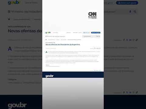 Itamaraty rebate comentário de Milei sobre fraude em eleição: “Inaceitável”
