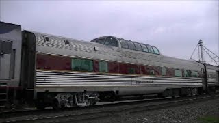 preview picture of video 'Puget Sound dome car on California Zephyr'