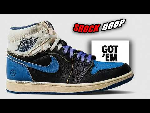 Union Fragment Jordan 1 Sport Royal SNKRS Drop Incoming | Jordan Exclusive Access Tomorrow & More