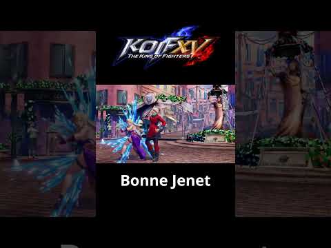 Bonne Jenet comparison #videogames #bjenet #kofxi #retro #kingoffighters #kingoffighterxv