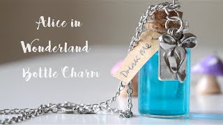 Alice in Wonderland &quot;Drink Me&quot; Bottle Charm