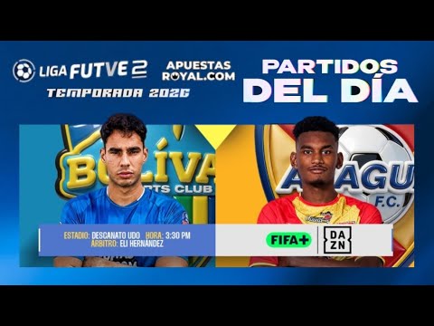 Bolívar SC vs Aragua FC | Liga FutVe 2 - J23 