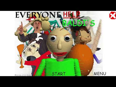 😮Everyone Had Enough😠 (💛Very Hard Mode💛) (Everyone Helps Baldi Mod)