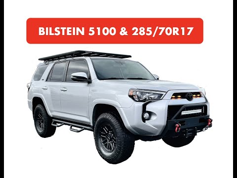 5th Gen Toyota 4Runner: Bilstein 5100's & 285/70R17 - No Rubbing!
