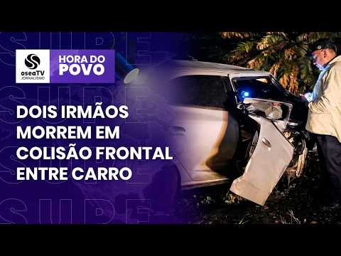 DOIS IRMÃOS MORREM EM COLISÃO FRONTAL ENTRE CARRO E CAMINHONETE EM OURO PRETO DO OESTE