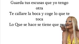 Ivy Queen - La Vida Es Asi - Lyrics on Screen