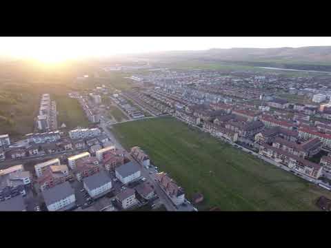 Floresti Cluj Romania Filmare aeriana drona , DJI Phantom 4 drone footage