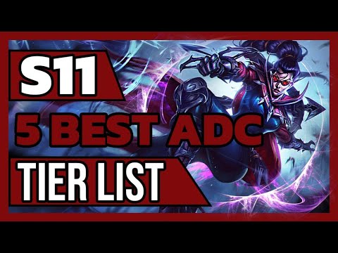 5 BEST ADCs to PLAY in Season 11 - ADC Tier List - Items, Builds, Tips & Tricks - League of Legends