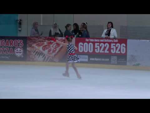 FBMA Trophy 2017  Advance Novice Girls  КП 5 Sofia FARAFONOVA KAZ