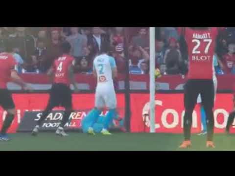 Rennes vs Marseille - Goal - 1:0 - 7'   Andre B. (del Castillo R.), Rennes