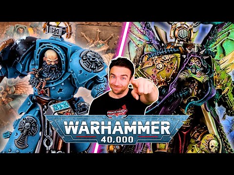 Warhammer 40.000 - Death Guard VS SpaceWolves