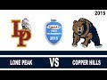 Porter Hawkins State Tournament, Copper Hills vs Lone Peak