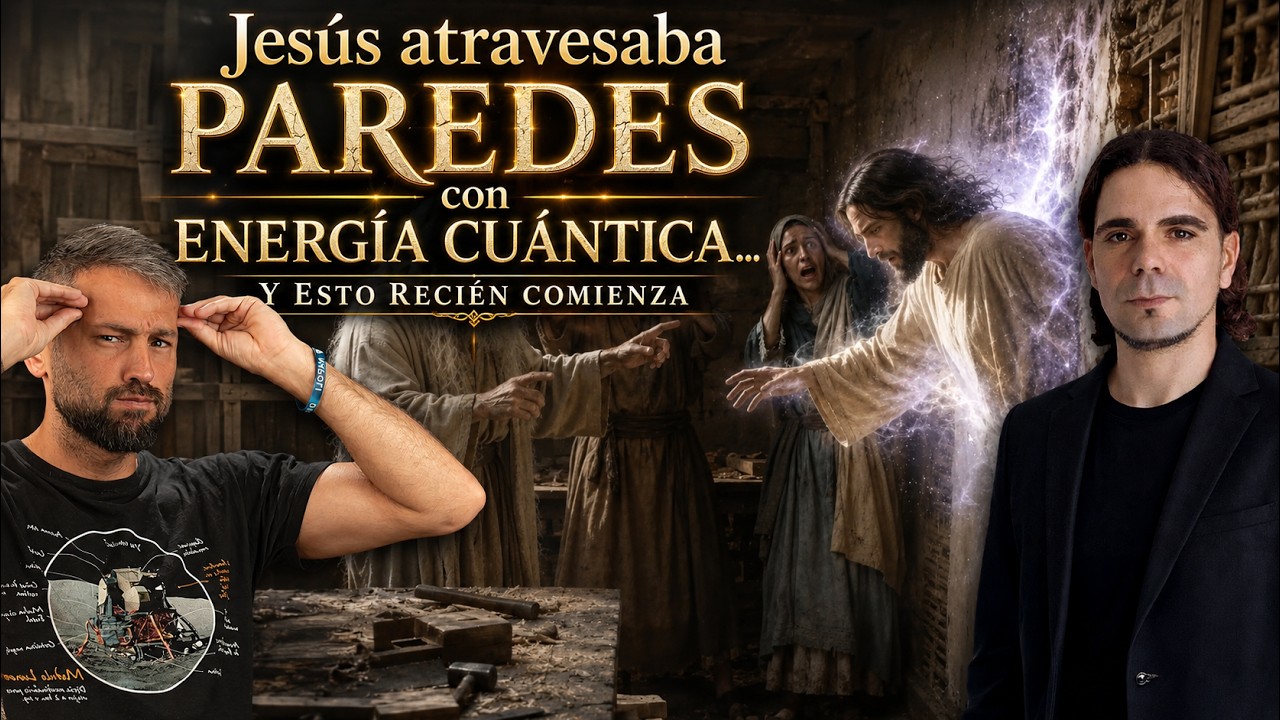 Jesús atravesaba paredes con energía cuántica… y esto recién comienz