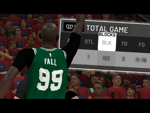 NBA 2K20 Tacko Fall My Career - Block Party!