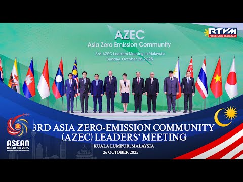 3rd Asia Zero-Emission Community (AZEC) Leaders’ Meeting 10/26/2025