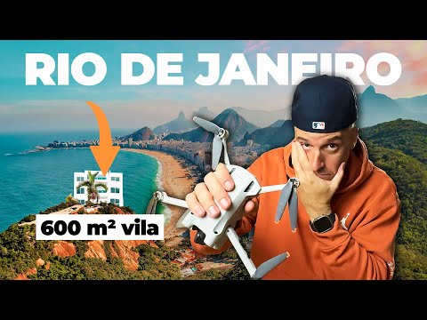 Pronajal jsem si 600m² vilu V RIO DE JANEIRU 🇧🇷 a crashnul dron
