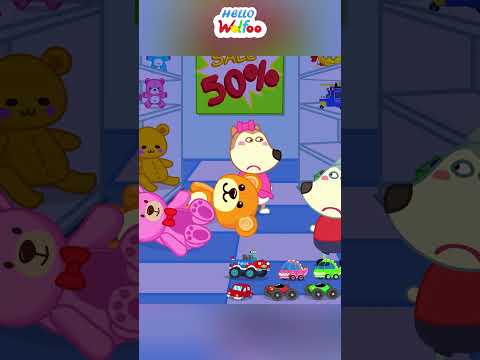 Wolfoo and Lucy Lost and Found Story 🥺 Learning to Stay Safe #shorts #wolfoosafetytips