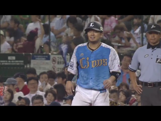 【4回裏】見事な一打!! ライオンズ・森 当てただけの打球で同点打!! 2019/7/30 L-H
