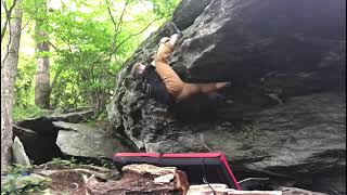 Video thumbnail of Black Magic Woman, V7. 221 Boulders