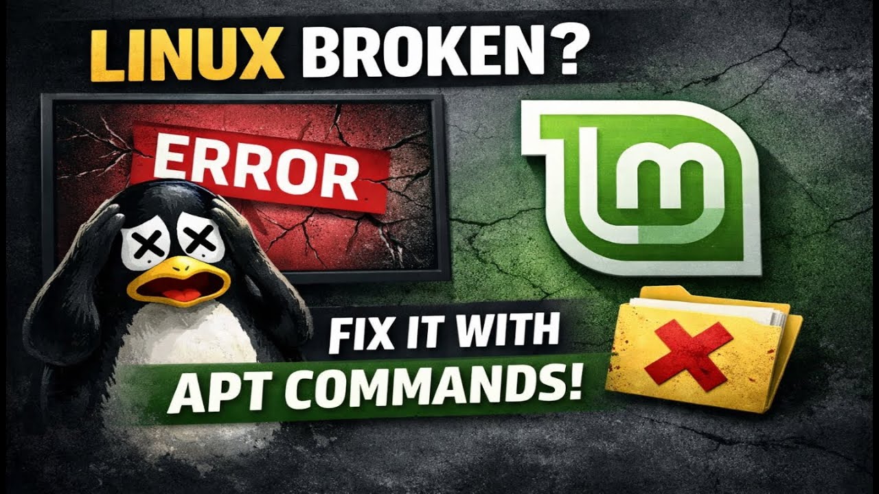 Your Linux Mint 22.3 & Debian 13 Is Broken Because You Don’t Know These APT Commands