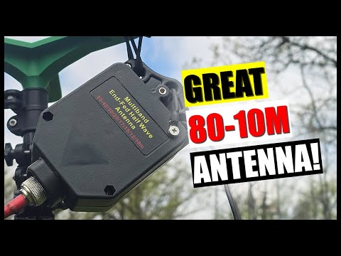 GooZeeZoo JYR8010 EFHW Review .  This is a PORTABLE antenna?