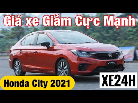 Giá xe Honda City 2021 Giảm Cực Mạnh. Tổng lăn bánh tháng 6