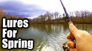 Which Fishing Lures Work for Early Spring Bank Fishing