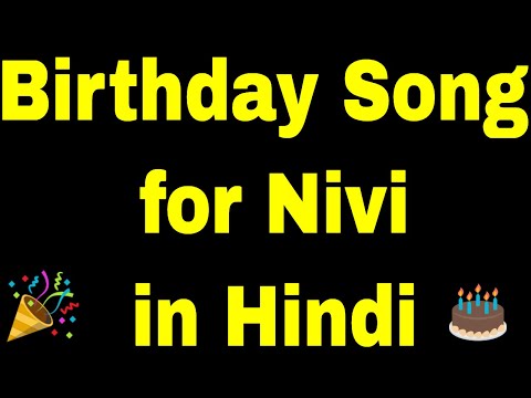 Birthday Song for nivi - Happy Birthday nivi Song