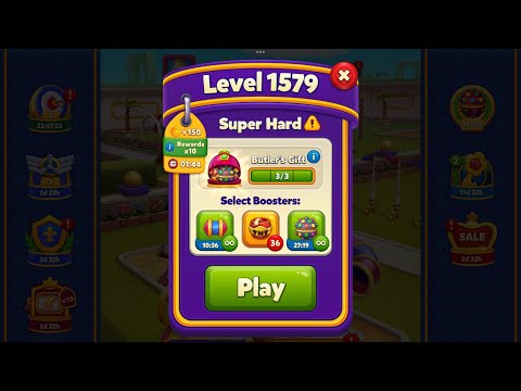 Royal Match - King Robert - Super Hard Level 1579