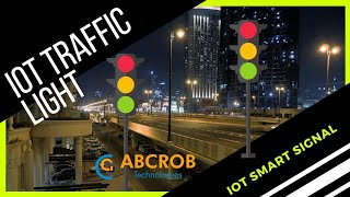 IoT based traffic management system | smart traffic light control system project #abcrob