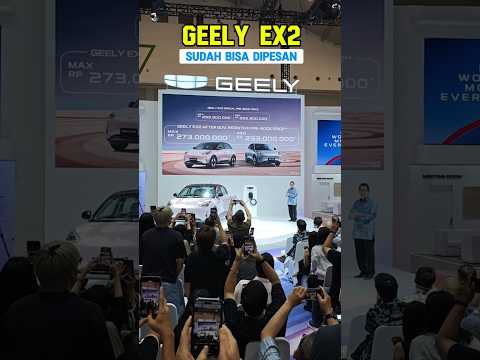 Geely EX2 resmi buka pre-book di harga Rp200jutaan. Makin ramai nih EV terjangkau