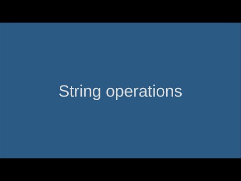 3 String Operations In Python