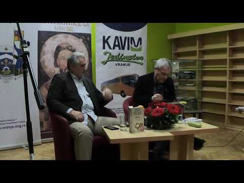 Dragan Velikić, književnik, odlomci iz knjige "Adresa" na Svetosavskoj nedelji u Vranju.