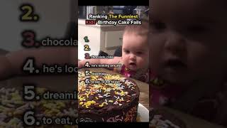 Ranking The Top 6 Funniest Kids' Birthday Cake Fails