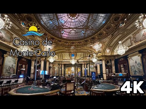 Monte-Carlo Casino Monaco Inside Private Experience 2025 | 4K | Interior & Exterior Views